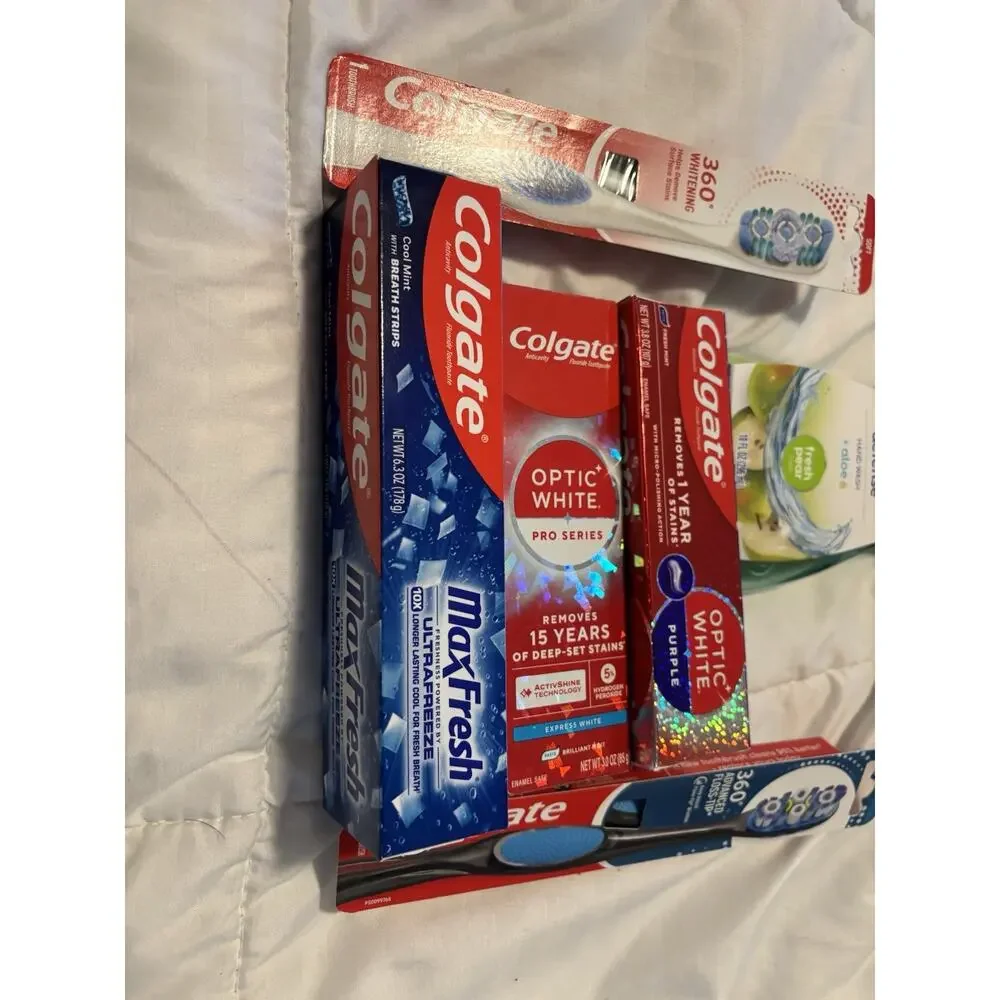 Colgate Oral Care Products, Toothpaste, Toothbrush